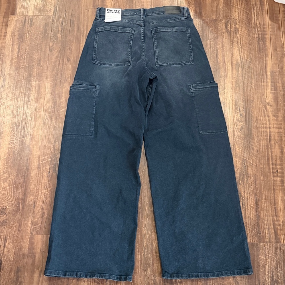 DKNY High Rise, Wide Leg Jeans - Picture 11 of 14